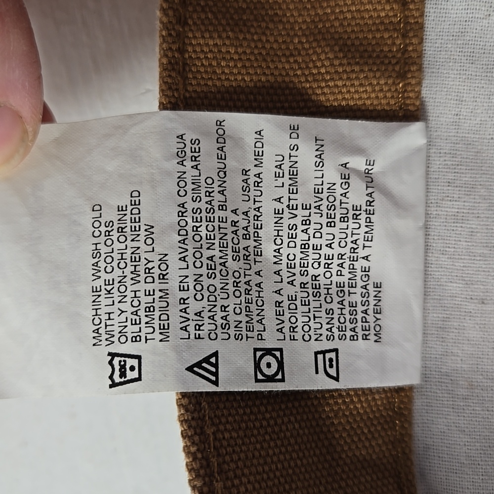 Dickies Men's Heavyweight Cotton Brown Carpenter Pants 36 x 30 - Picture 10 of 10